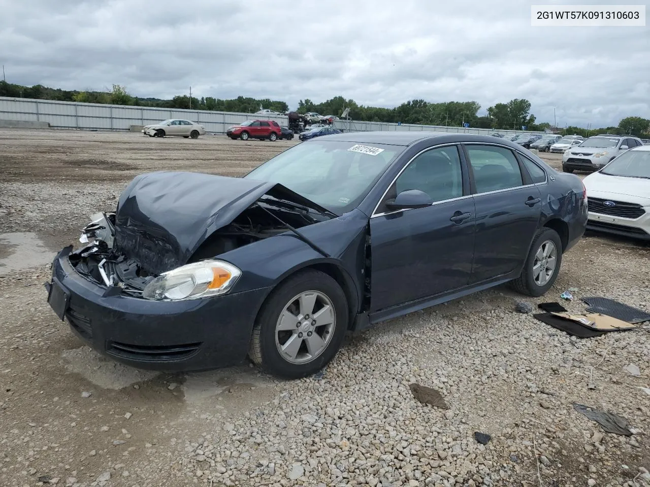 2G1WT57K091310603 2009 Chevrolet Impala 1Lt