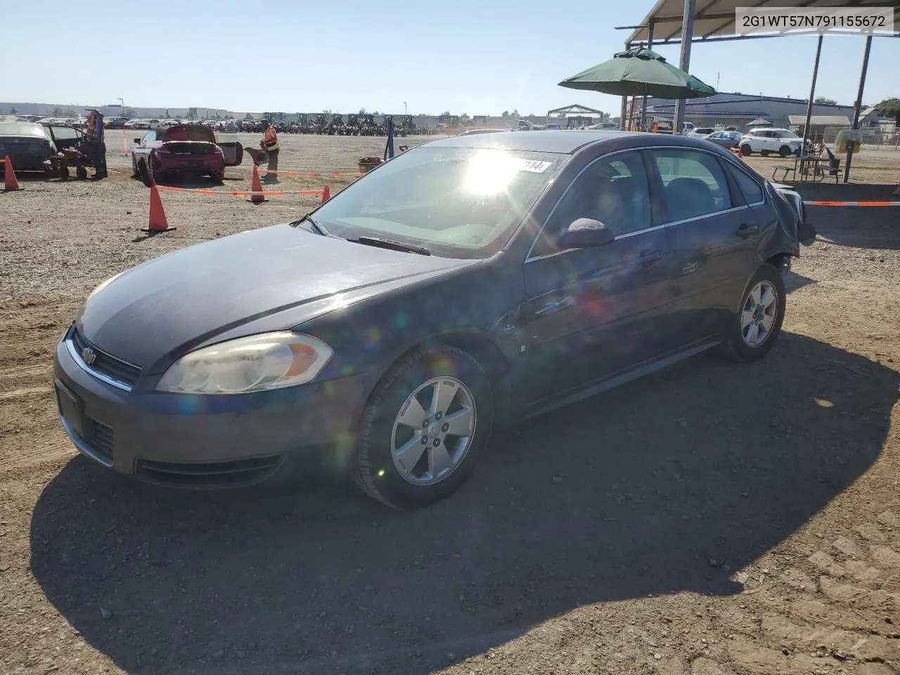 2009 Chevrolet Impala 1Lt VIN: 2G1WT57N791155672 Lot: 69798114