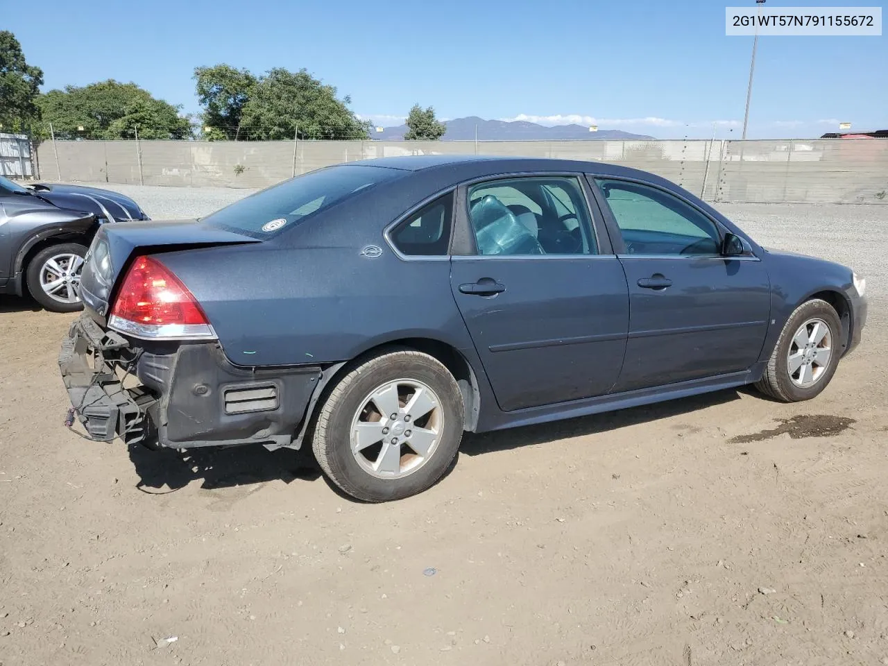 2009 Chevrolet Impala 1Lt VIN: 2G1WT57N791155672 Lot: 69798114