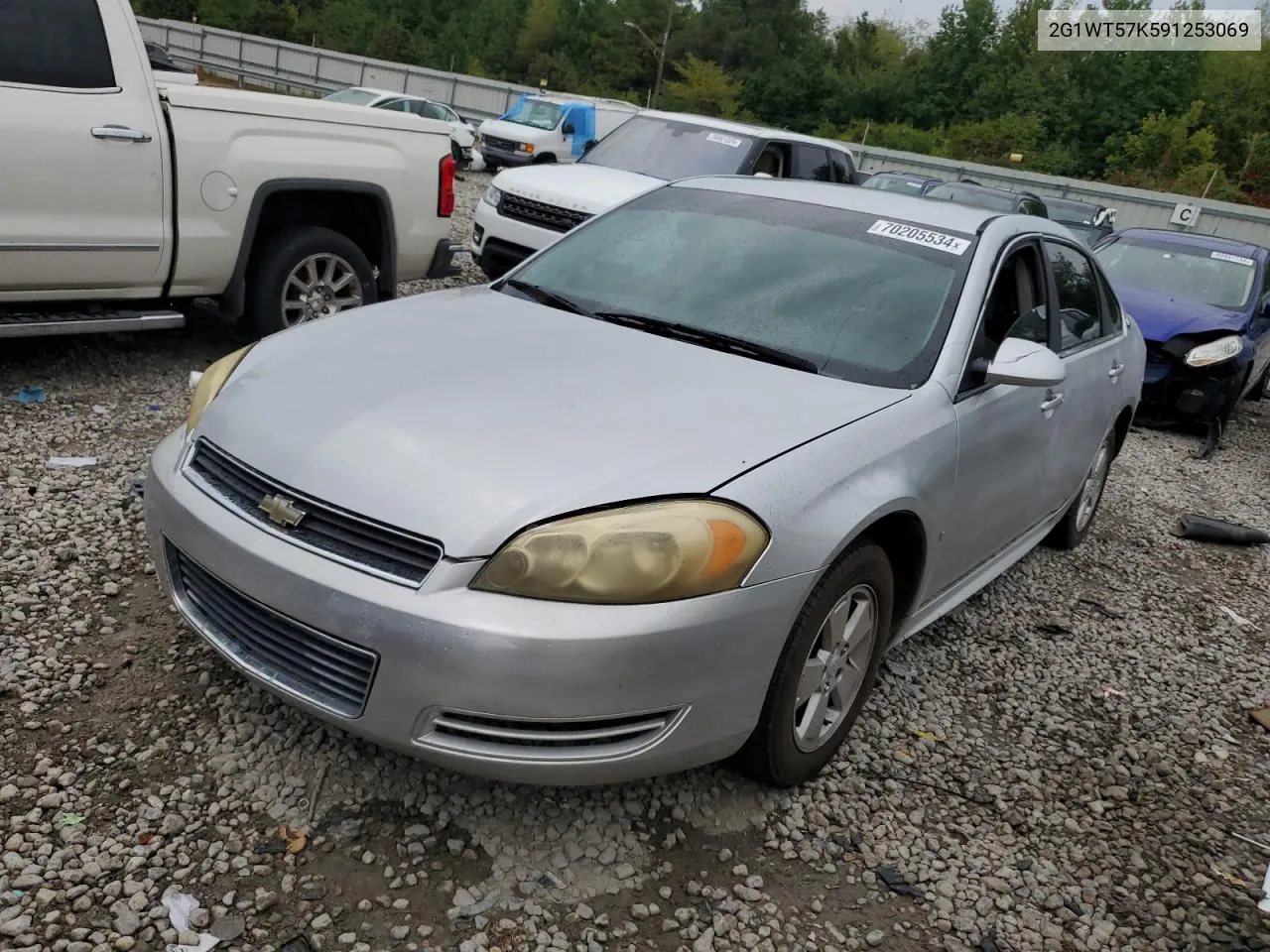 2G1WT57K591253069 2009 Chevrolet Impala 1Lt