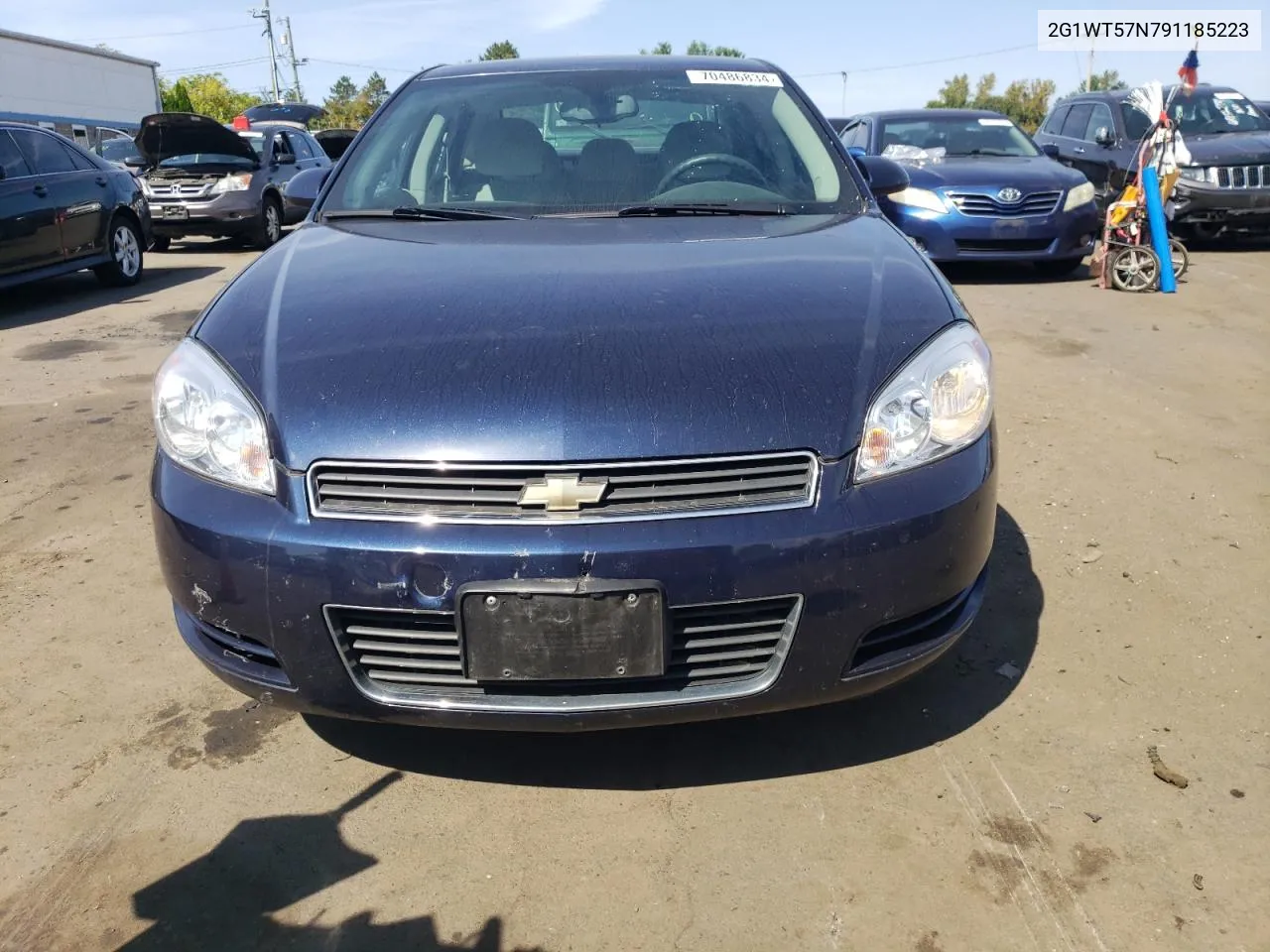 2009 Chevrolet Impala 1Lt VIN: 2G1WT57N791185223 Lot: 70486834