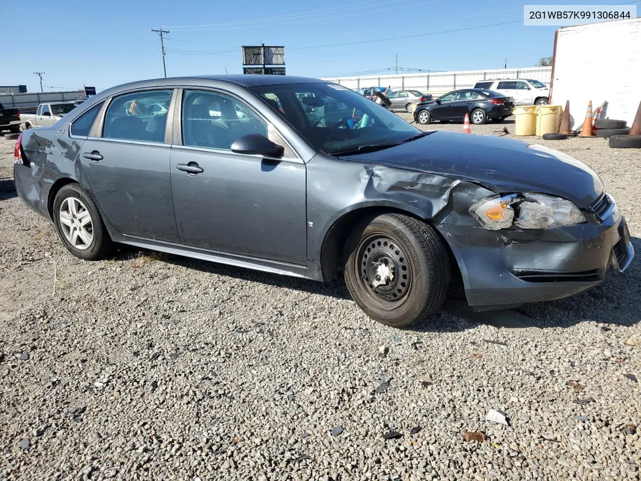 2009 Chevrolet Impala Ls VIN: 2G1WB57K991306844 Lot: 70765954