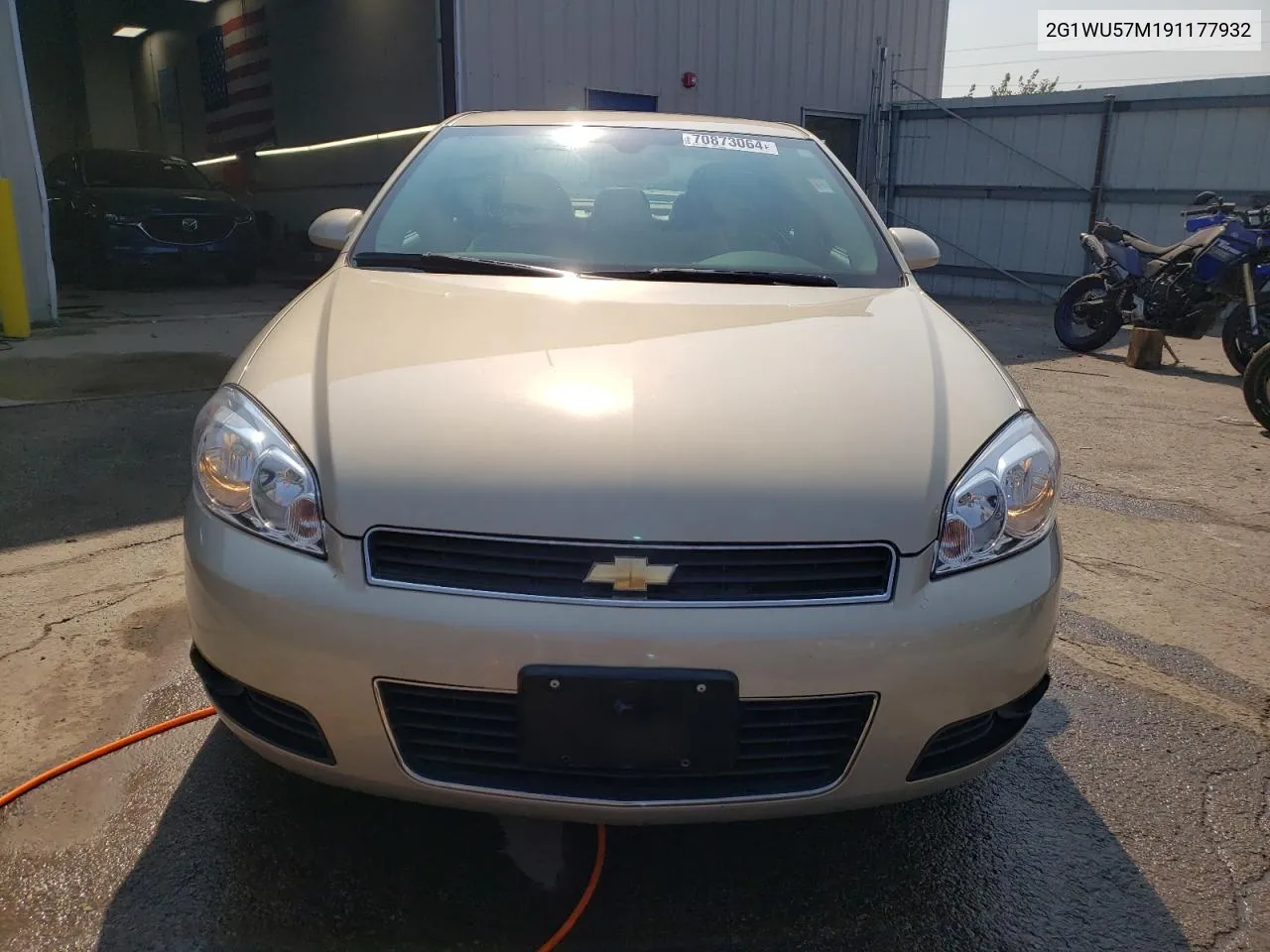 2009 Chevrolet Impala Ltz VIN: 2G1WU57M191177932 Lot: 70873064