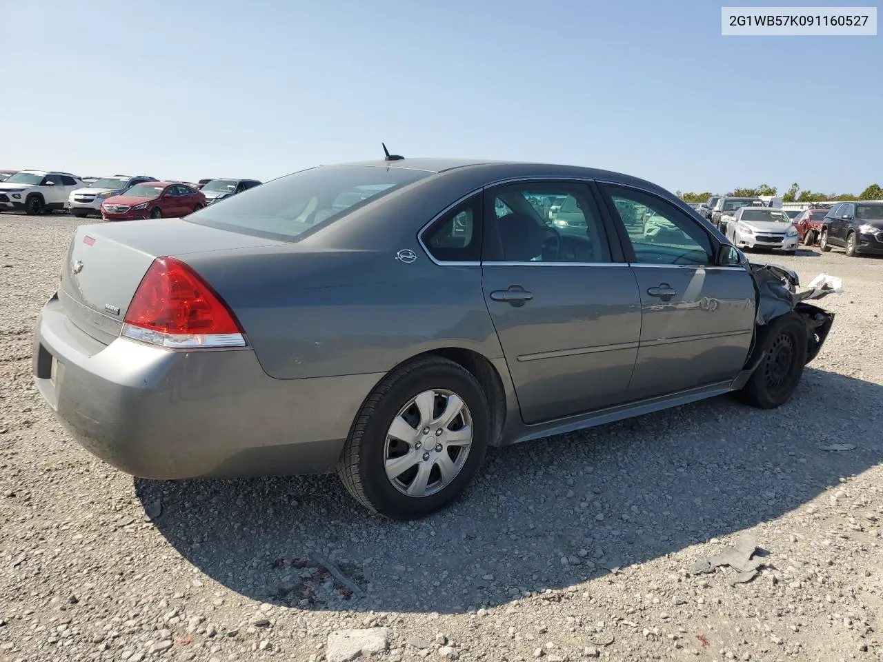 2009 Chevrolet Impala Ls VIN: 2G1WB57K091160527 Lot: 70880724