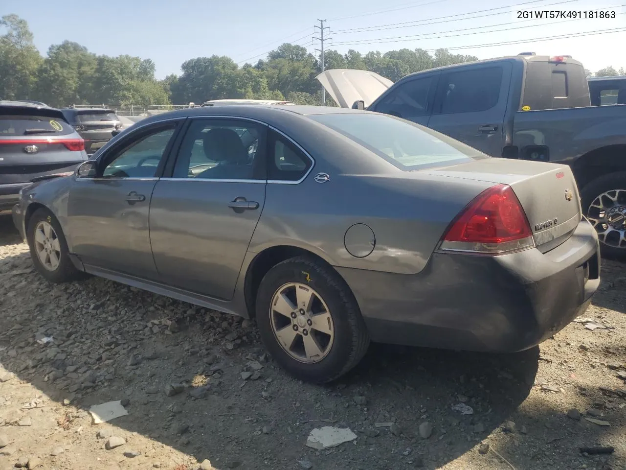 2009 Chevrolet Impala 1Lt VIN: 2G1WT57K491181863 Lot: 70920904