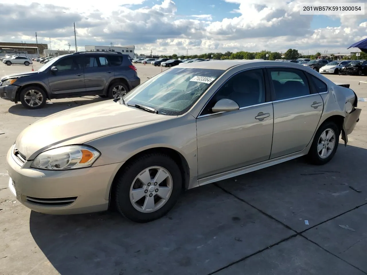 2009 Chevrolet Impala Ls VIN: 2G1WB57K591300054 Lot: 71033064