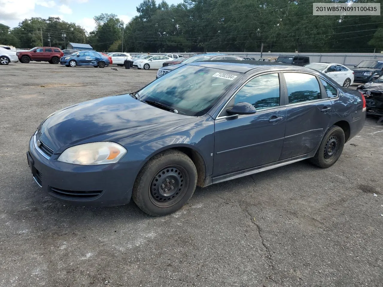 2G1WB57N091100435 2009 Chevrolet Impala Ls