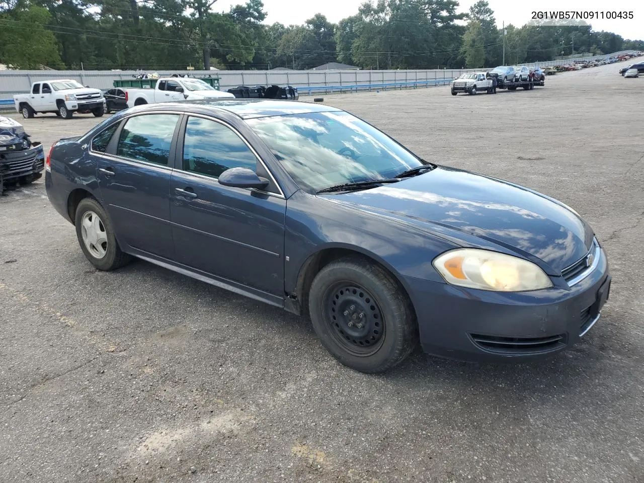 2009 Chevrolet Impala Ls VIN: 2G1WB57N091100435 Lot: 71282204