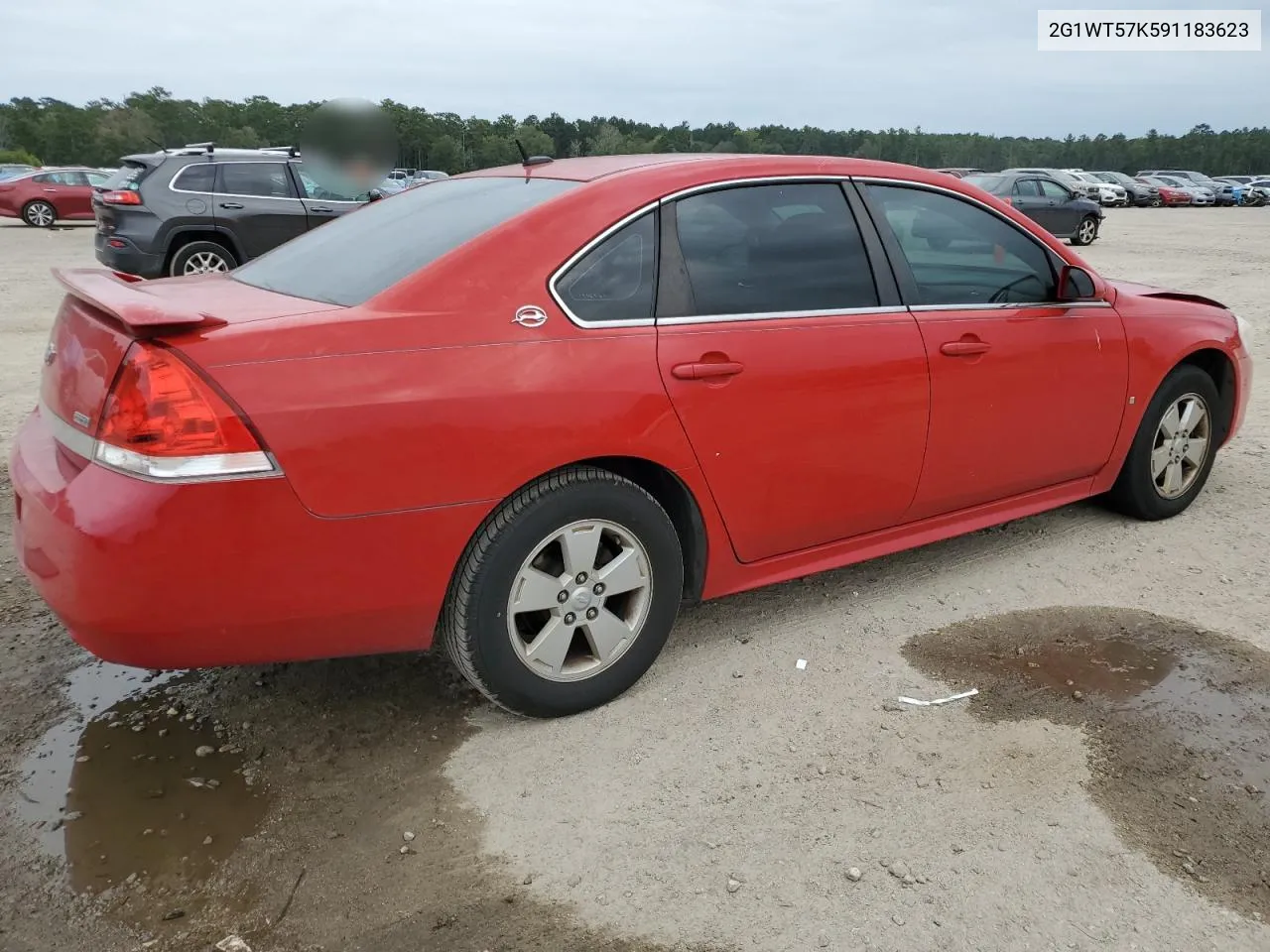 2009 Chevrolet Impala 1Lt VIN: 2G1WT57K591183623 Lot: 71343634