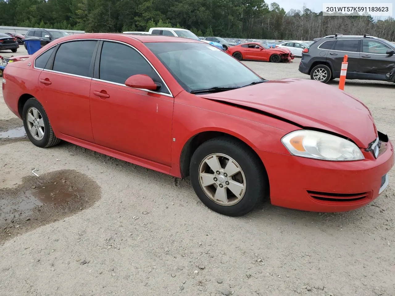 2009 Chevrolet Impala 1Lt VIN: 2G1WT57K591183623 Lot: 71343634