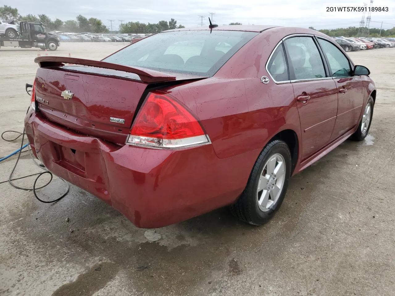 2G1WT57K591189843 2009 Chevrolet Impala 1Lt