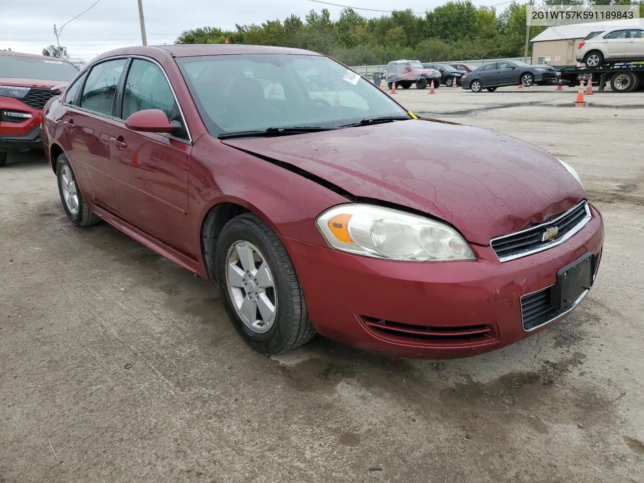 2G1WT57K591189843 2009 Chevrolet Impala 1Lt