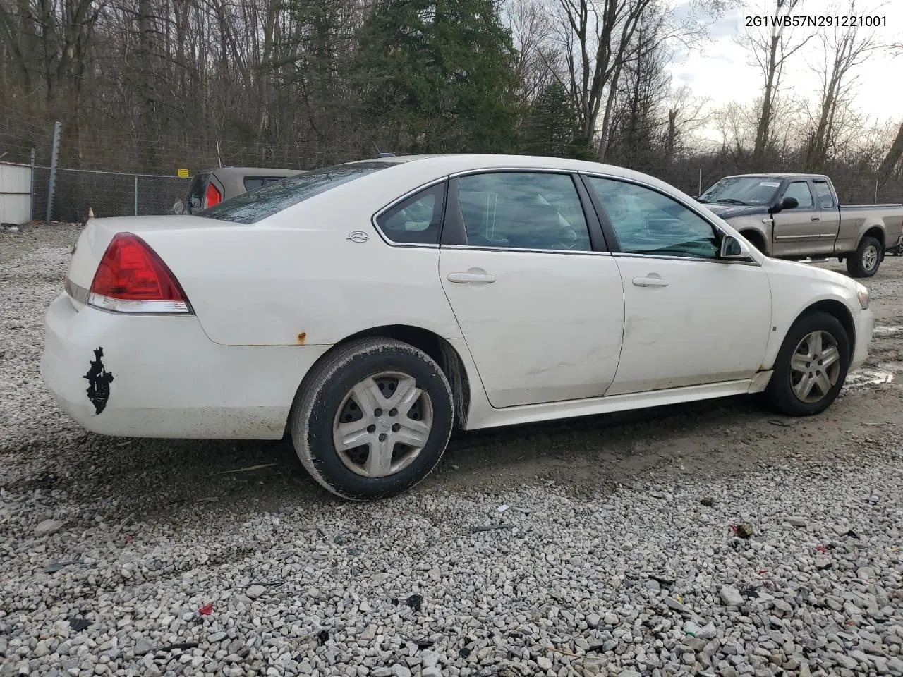 2G1WB57N291221001 2009 Chevrolet Impala Ls