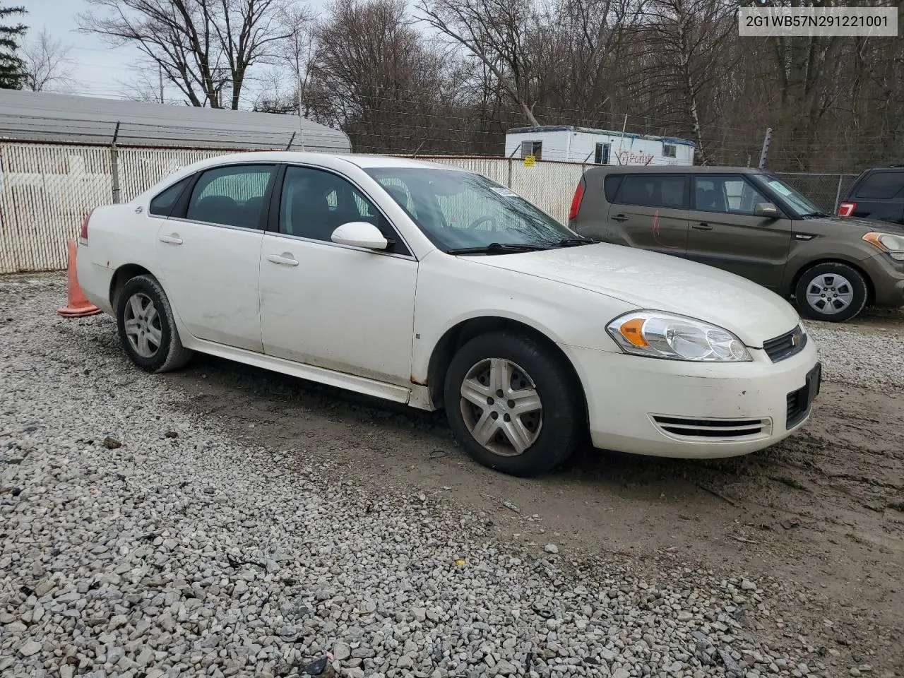 2G1WB57N291221001 2009 Chevrolet Impala Ls