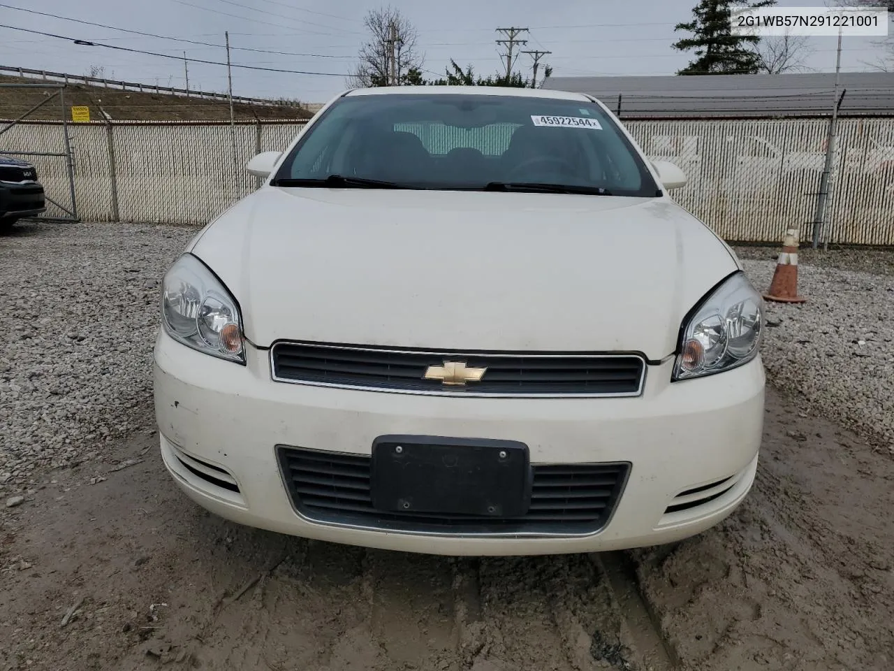 2G1WB57N291221001 2009 Chevrolet Impala Ls