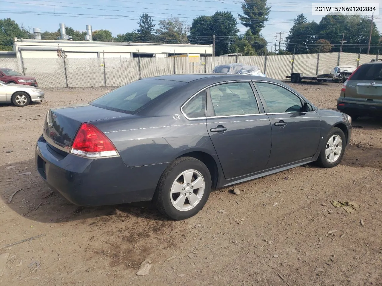 2009 Chevrolet Impala 1Lt VIN: 2G1WT57N691202884 Lot: 72131234