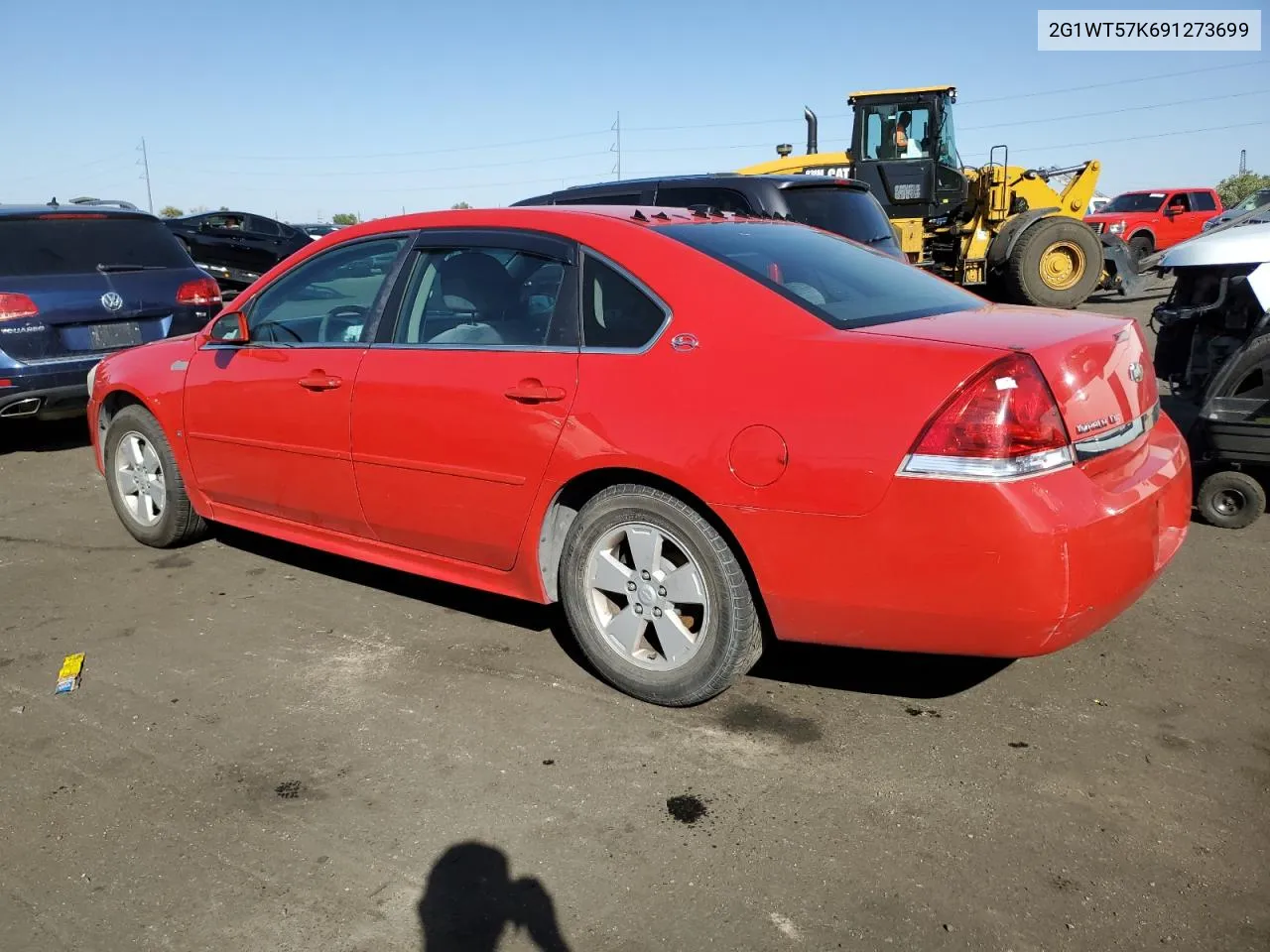 2009 Chevrolet Impala 1Lt VIN: 2G1WT57K691273699 Lot: 72690264