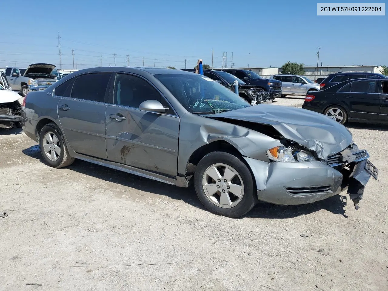 2009 Chevrolet Impala 1Lt VIN: 2G1WT57K091222604 Lot: 72906674