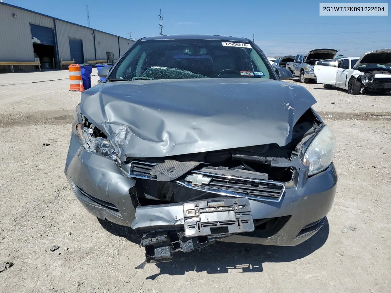 2009 Chevrolet Impala 1Lt VIN: 2G1WT57K091222604 Lot: 72906674