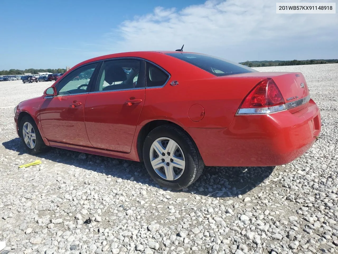 2009 Chevrolet Impala Ls VIN: 2G1WB57KX91148918 Lot: 72991824