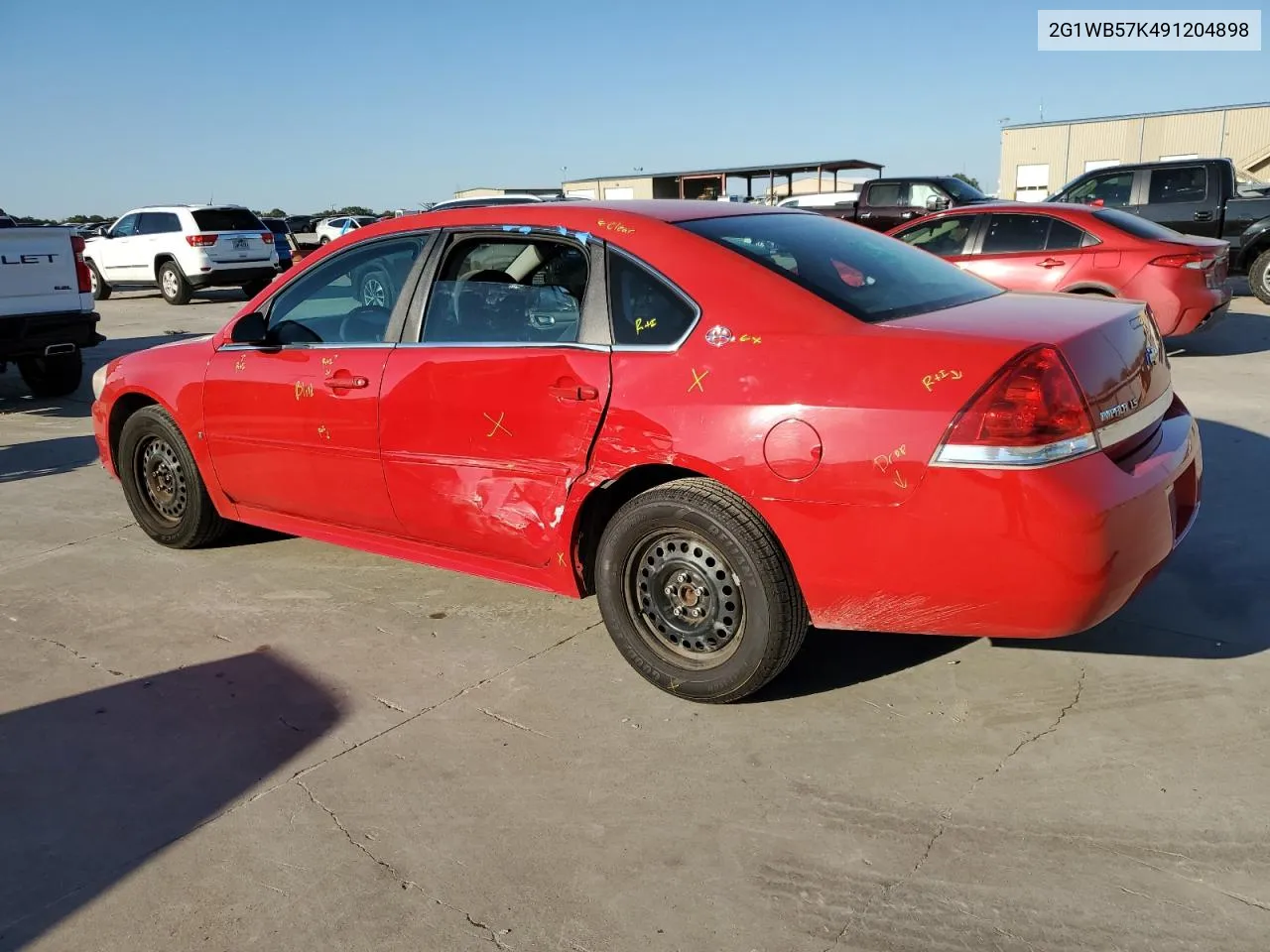 2009 Chevrolet Impala Ls VIN: 2G1WB57K491204898 Lot: 73209584