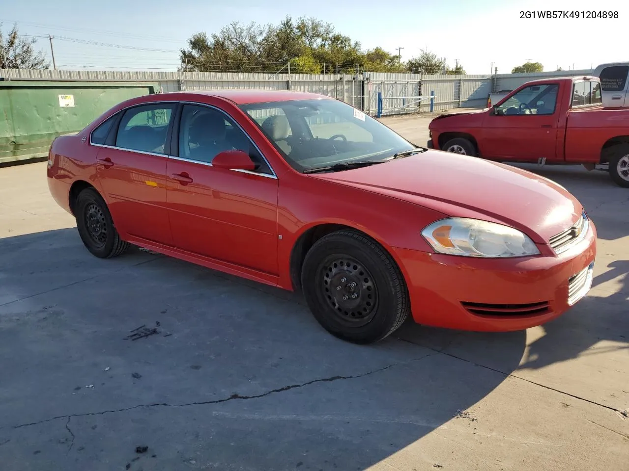 2009 Chevrolet Impala Ls VIN: 2G1WB57K491204898 Lot: 73209584