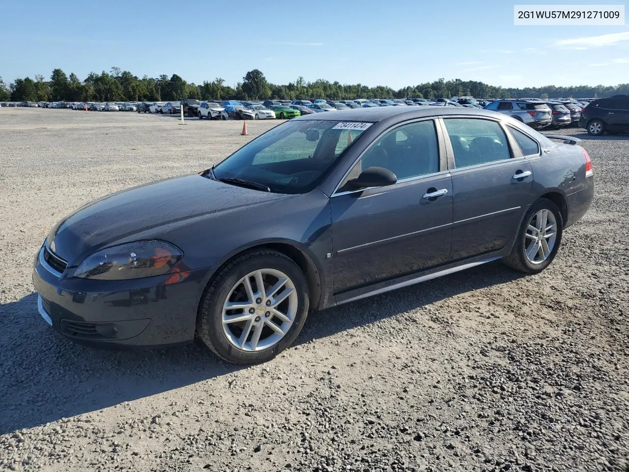 2009 Chevrolet Impala Ltz VIN: 2G1WU57M291271009 Lot: 73411474