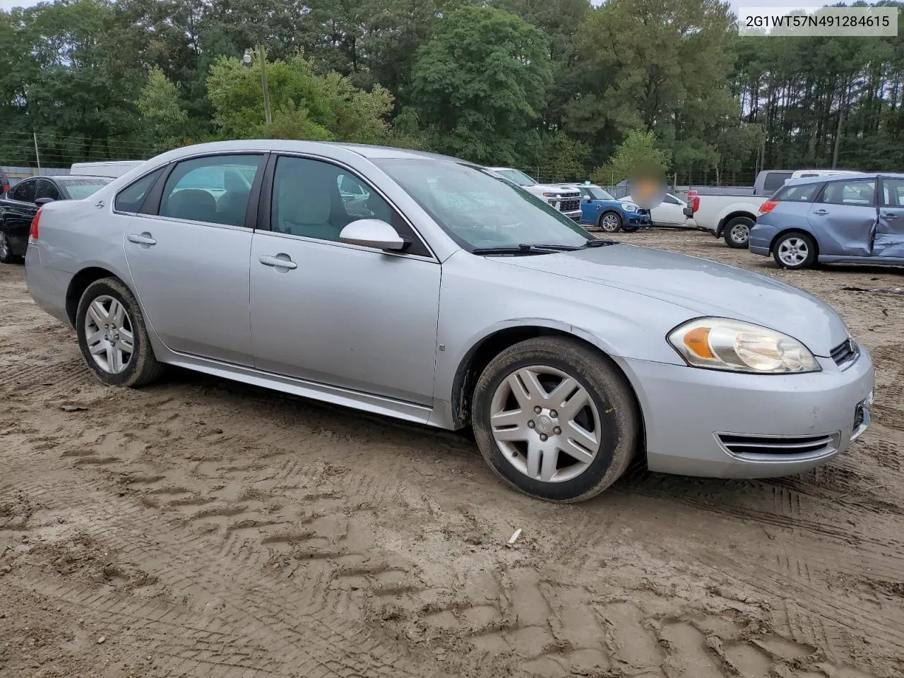 2009 Chevrolet Impala 1Lt VIN: 2G1WT57N491284615 Lot: 73813524