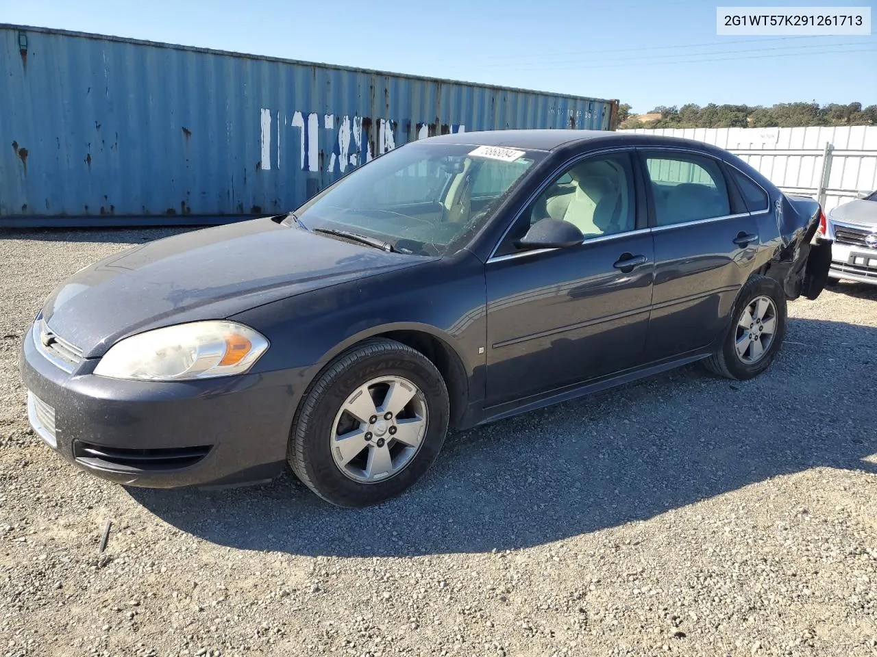 2009 Chevrolet Impala 1Lt VIN: 2G1WT57K291261713 Lot: 73868094