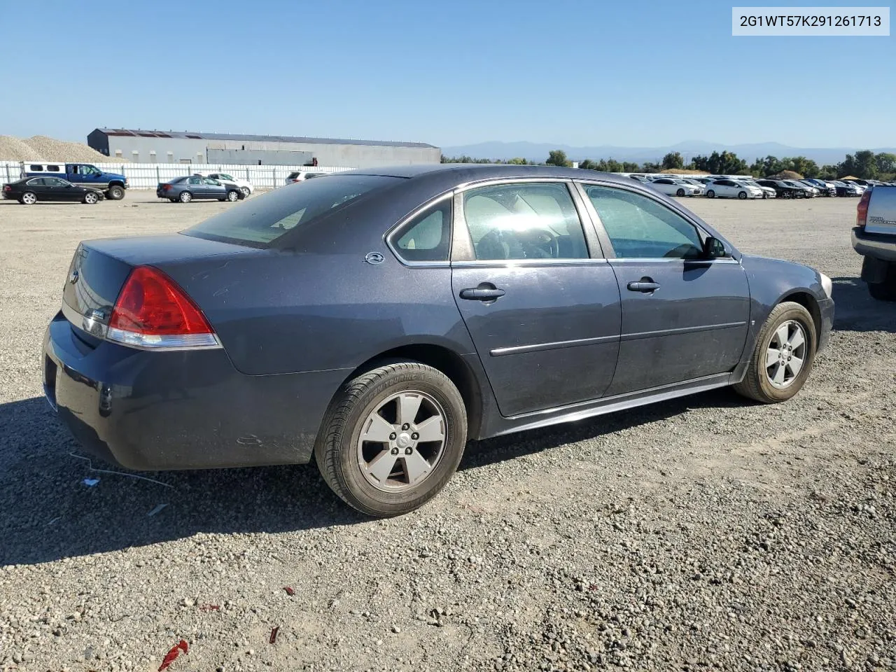 2009 Chevrolet Impala 1Lt VIN: 2G1WT57K291261713 Lot: 73868094