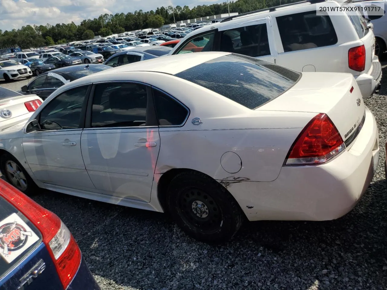 2009 Chevrolet Impala 1Lt VIN: 2G1WT57KX91191717 Lot: 74181954