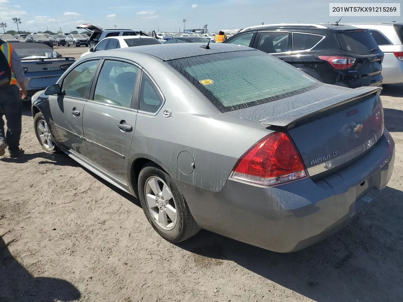 2G1WT57KX91215269 2009 Chevrolet Impala 1Lt