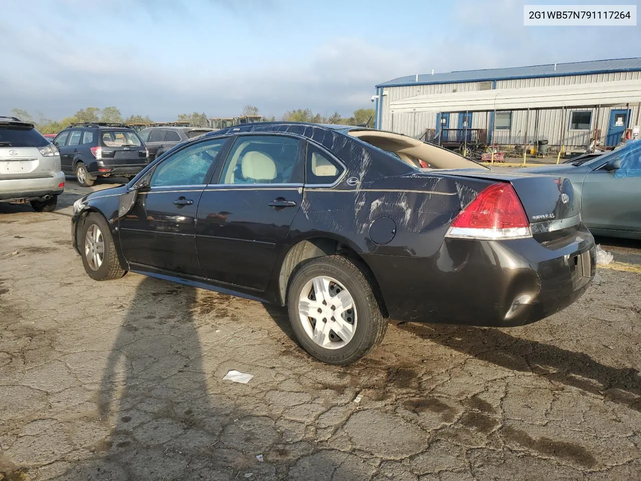 2009 Chevrolet Impala Ls VIN: 2G1WB57N791117264 Lot: 74728974