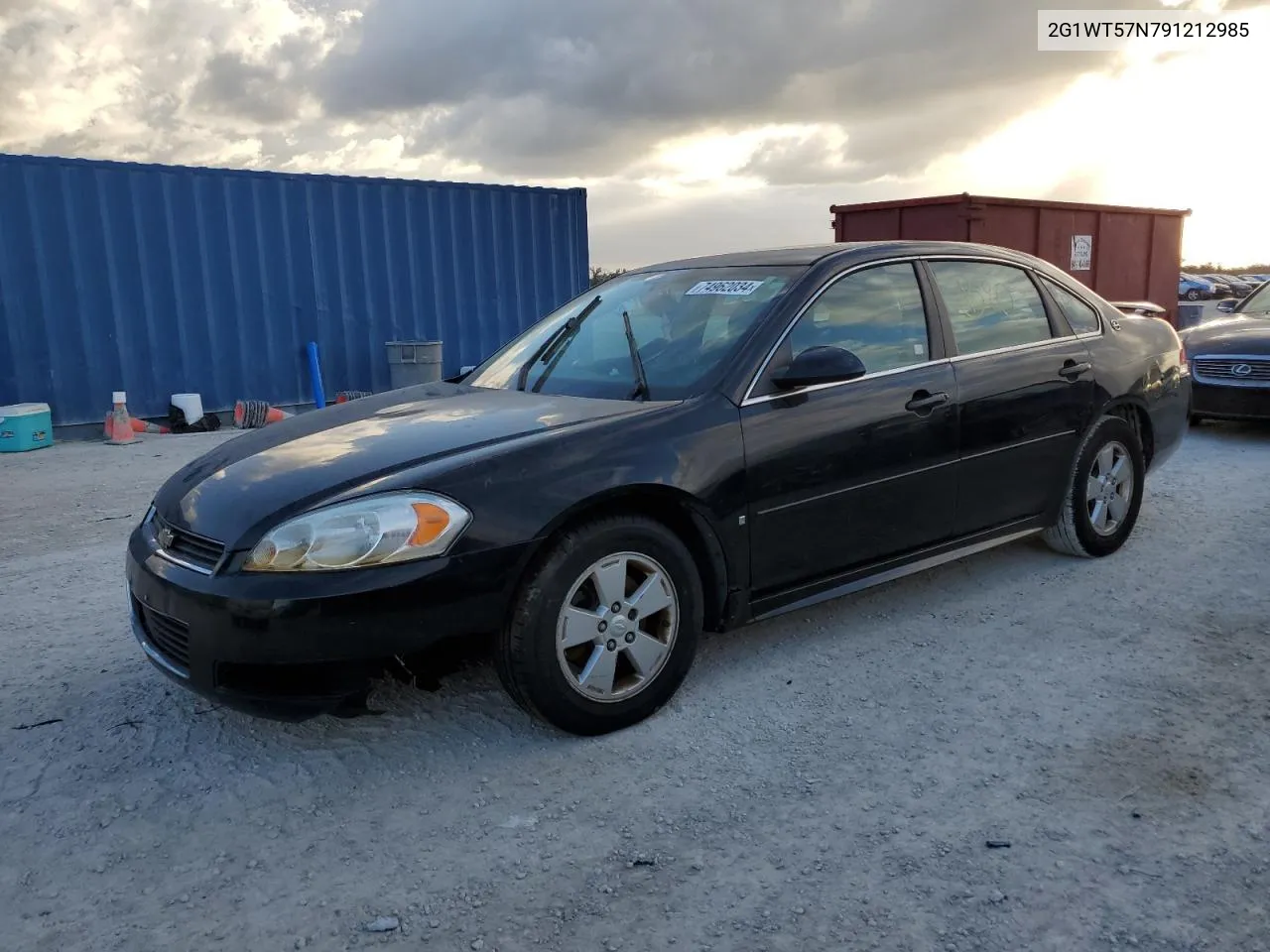 2009 Chevrolet Impala 1Lt VIN: 2G1WT57N791212985 Lot: 74962034