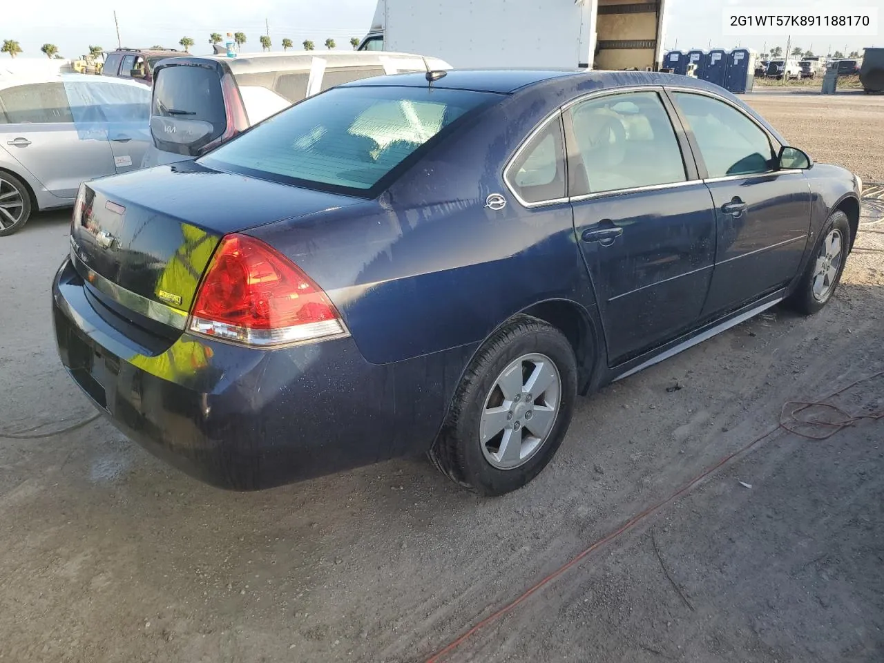 2009 Chevrolet Impala 1Lt VIN: 2G1WT57K891188170 Lot: 75088374