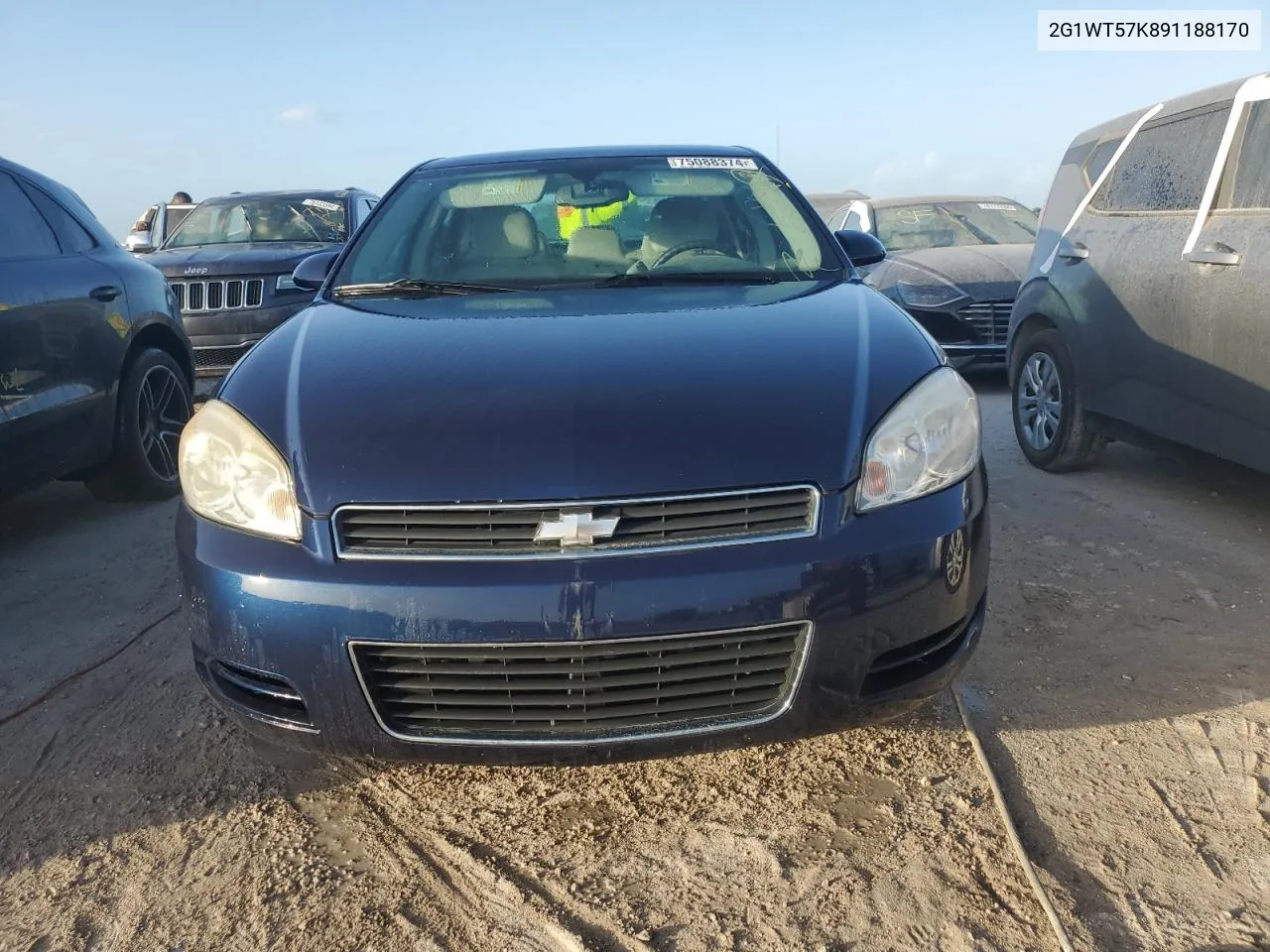 2009 Chevrolet Impala 1Lt VIN: 2G1WT57K891188170 Lot: 75088374