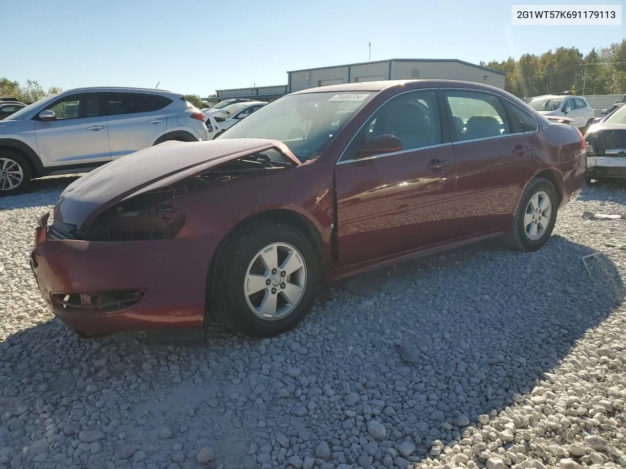 2009 Chevrolet Impala 1Lt VIN: 2G1WT57K691179113 Lot: 75408754