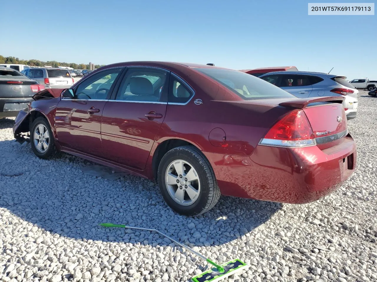 2009 Chevrolet Impala 1Lt VIN: 2G1WT57K691179113 Lot: 75408754