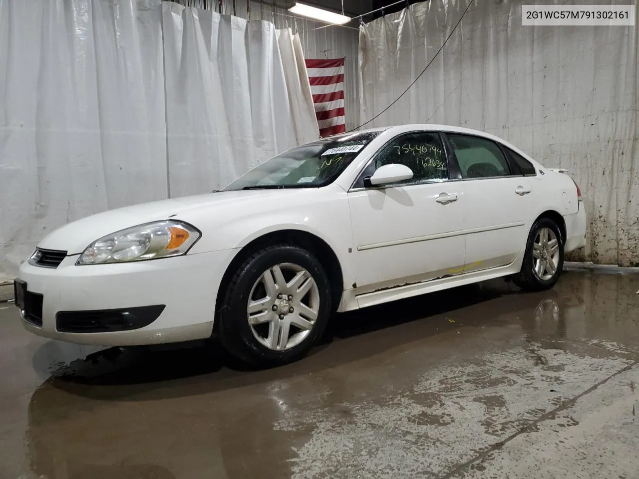 2009 Chevrolet Impala 2Lt VIN: 2G1WC57M791302161 Lot: 75440744