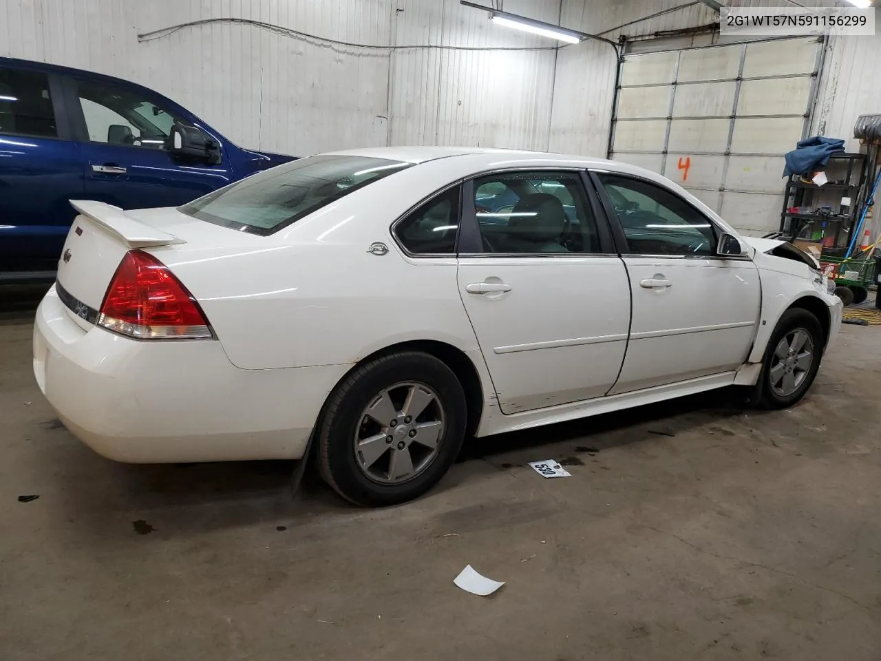 2G1WT57N591156299 2009 Chevrolet Impala 1Lt