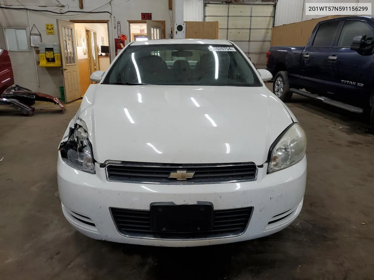 2009 Chevrolet Impala 1Lt VIN: 2G1WT57N591156299 Lot: 75820754