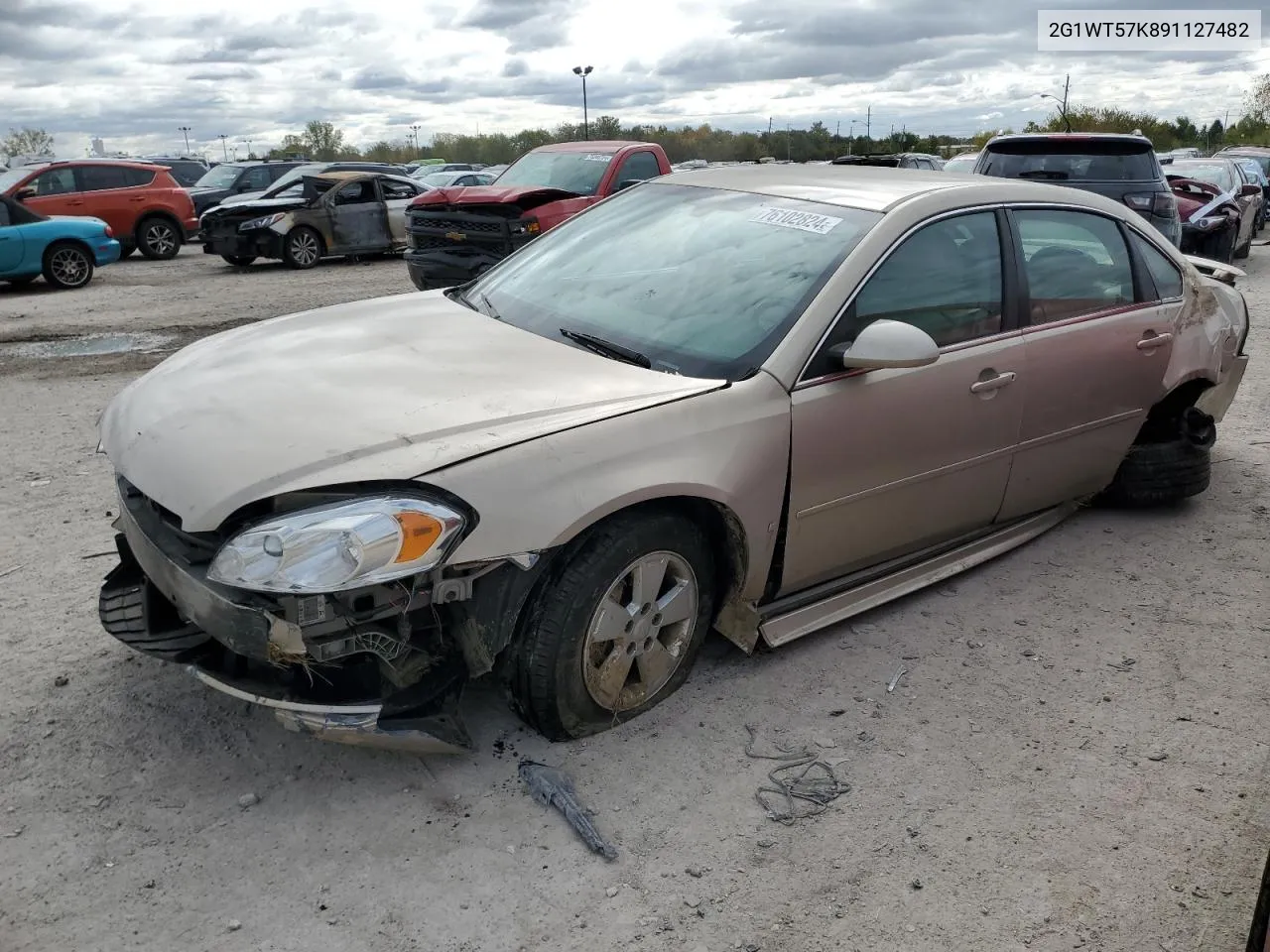 2009 Chevrolet Impala 1Lt VIN: 2G1WT57K891127482 Lot: 76102824