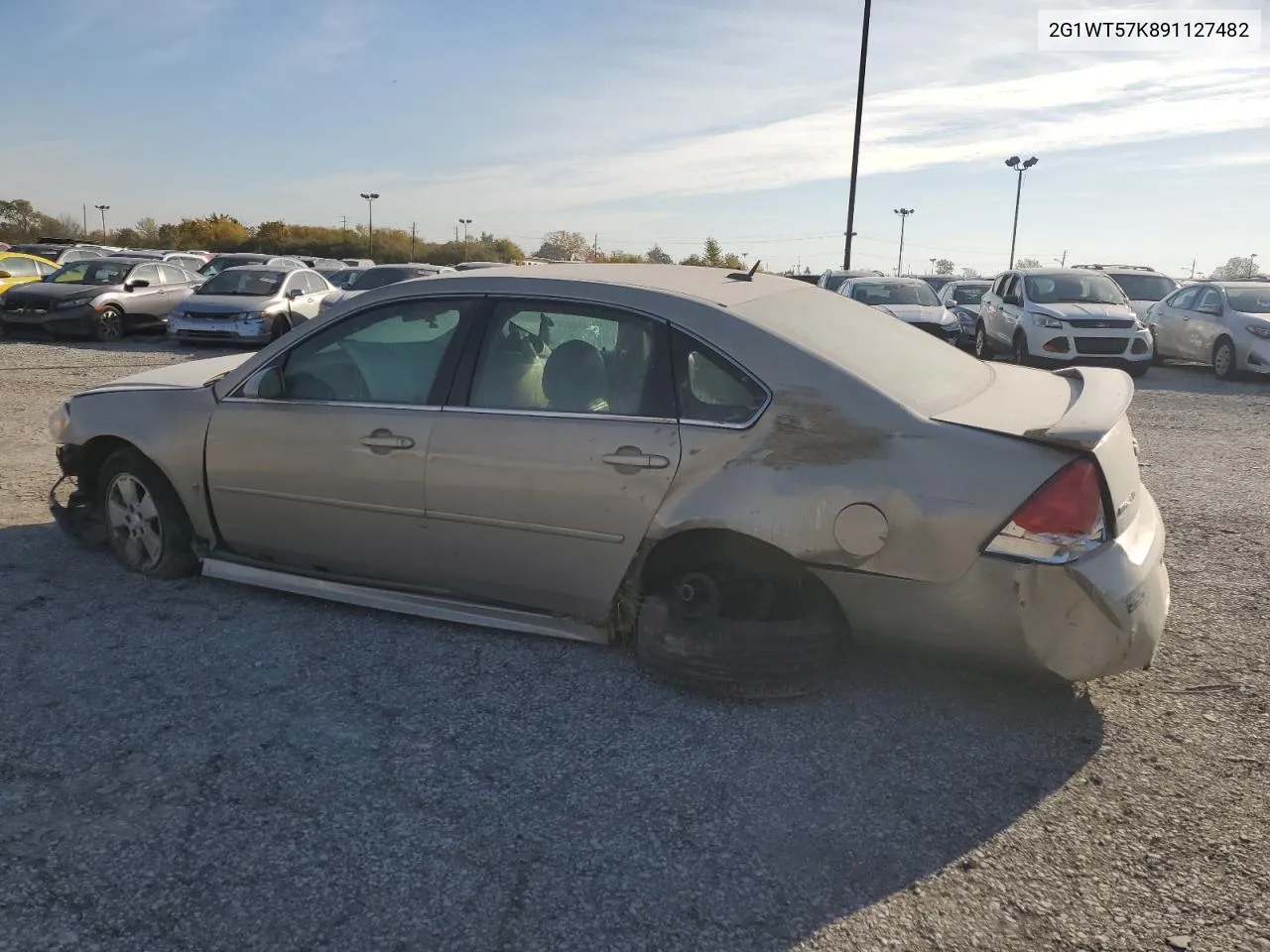 2009 Chevrolet Impala 1Lt VIN: 2G1WT57K891127482 Lot: 76102824