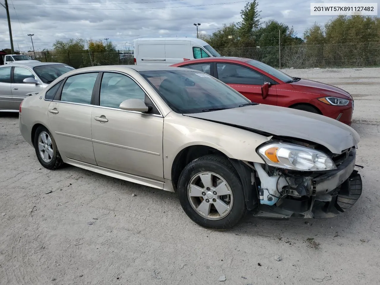 2009 Chevrolet Impala 1Lt VIN: 2G1WT57K891127482 Lot: 76102824