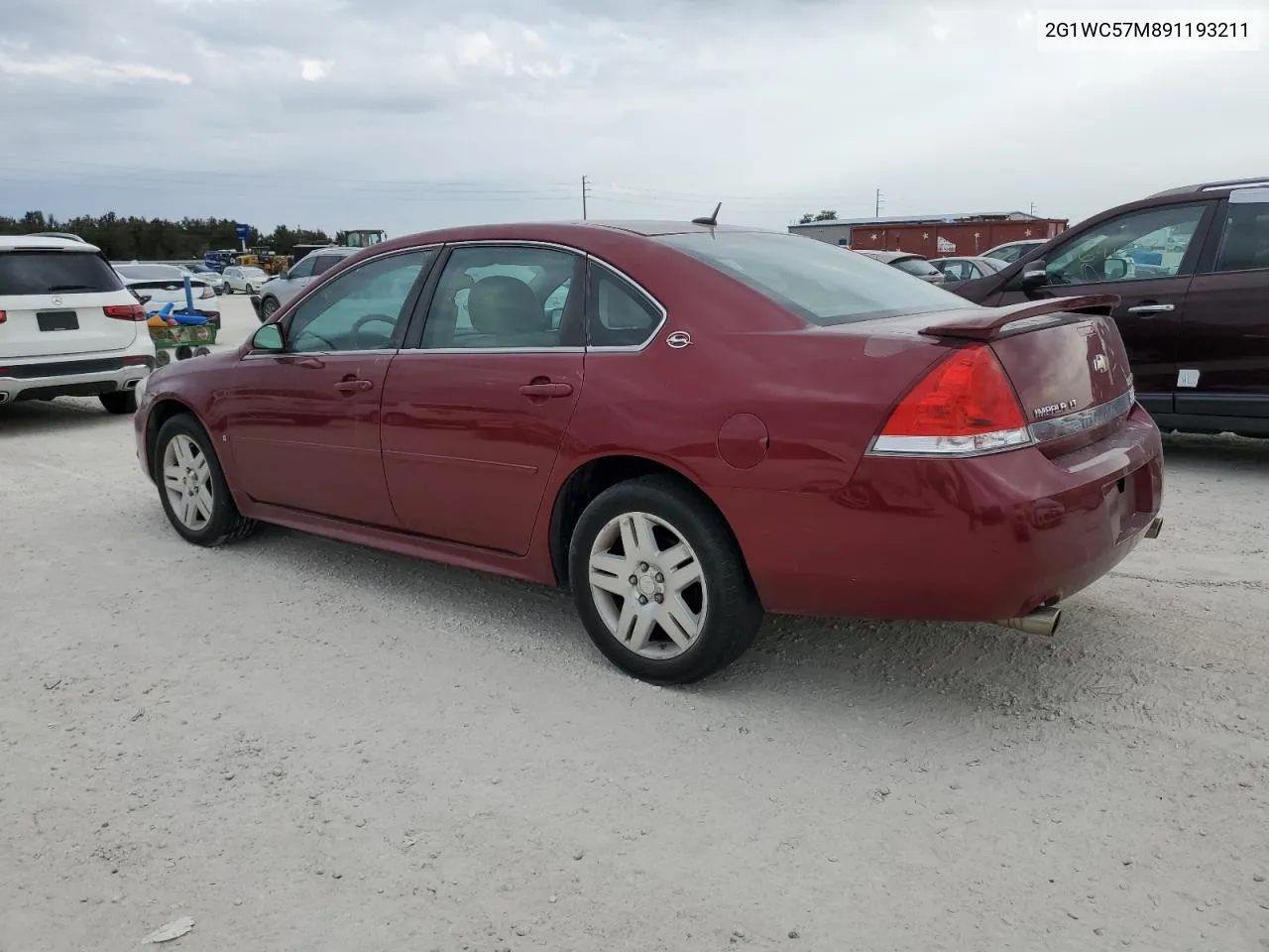 2009 Chevrolet Impala 2Lt VIN: 2G1WC57M891193211 Lot: 76189534