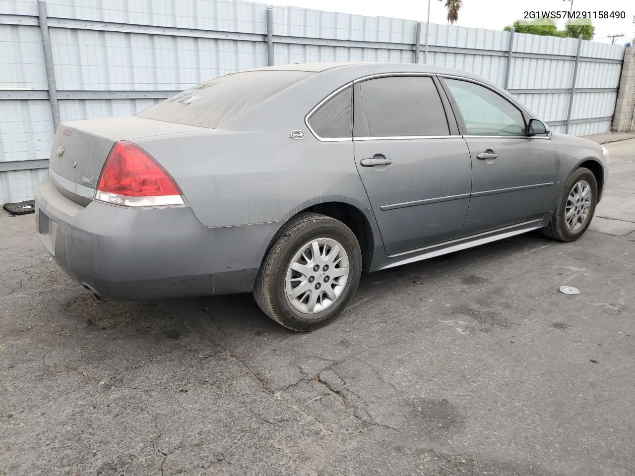 2009 Chevrolet Impala Police VIN: 2G1WS57M291158490 Lot: 76552724