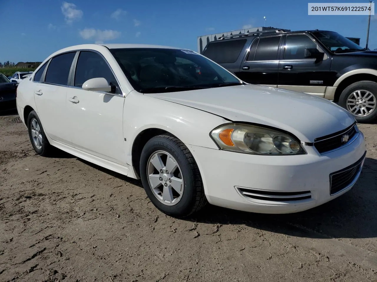 2009 Chevrolet Impala 1Lt VIN: 2G1WT57K691222574 Lot: 76554684