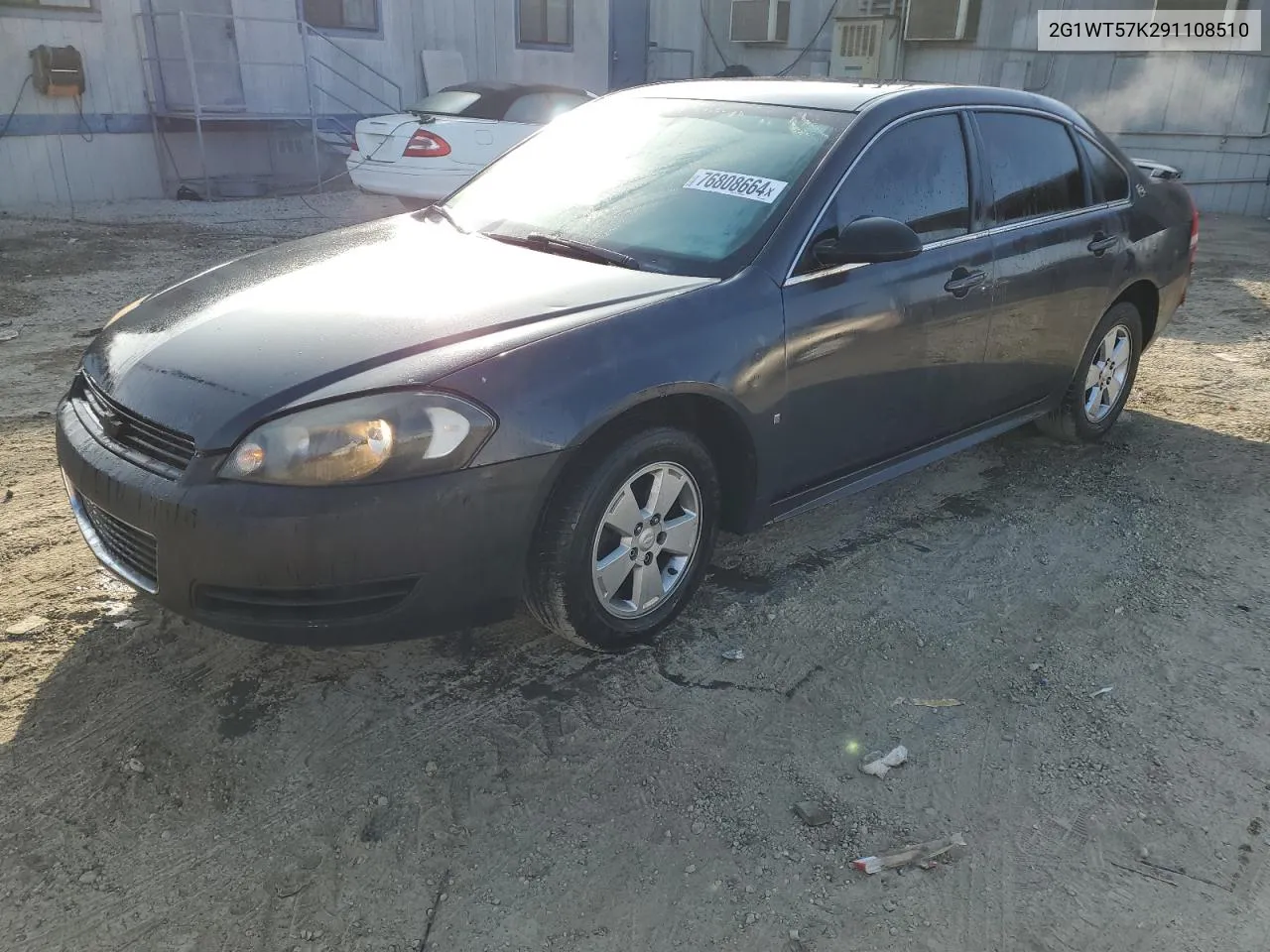 2009 Chevrolet Impala 1Lt VIN: 2G1WT57K291108510 Lot: 76808664