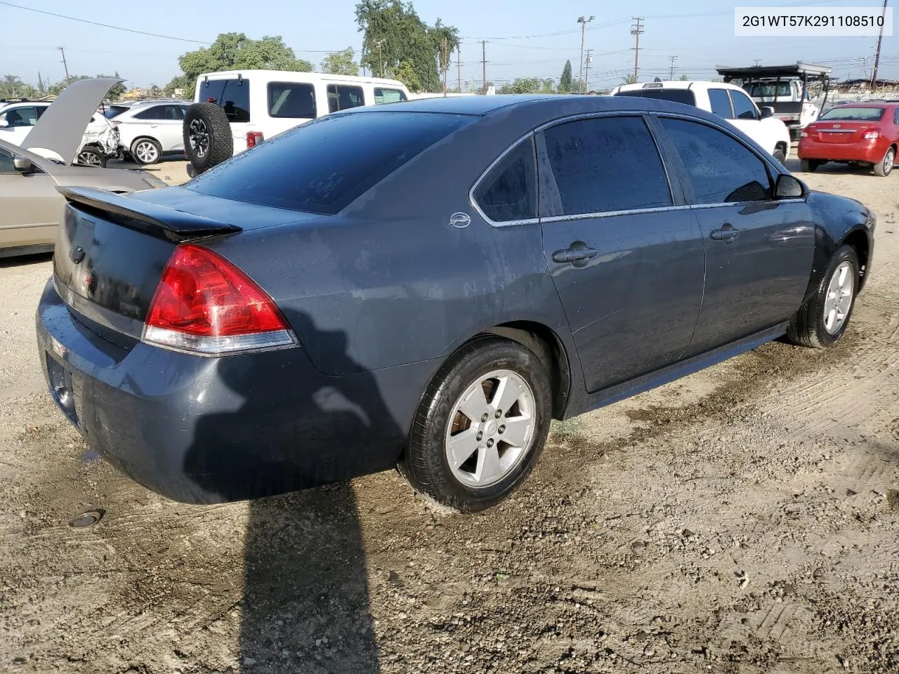 2009 Chevrolet Impala 1Lt VIN: 2G1WT57K291108510 Lot: 76808664