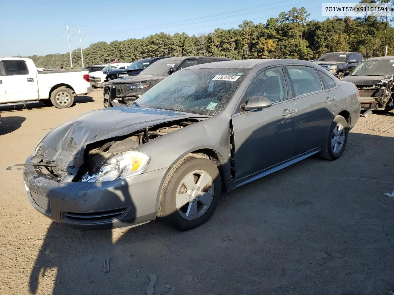 2009 Chevrolet Impala 1Lt VIN: 2G1WT57KX91101594 Lot: 77678824